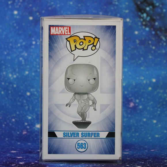 Funko POP! Marvel - Fantastic Four - Silver Surfer #563 - Picture 4 of 6